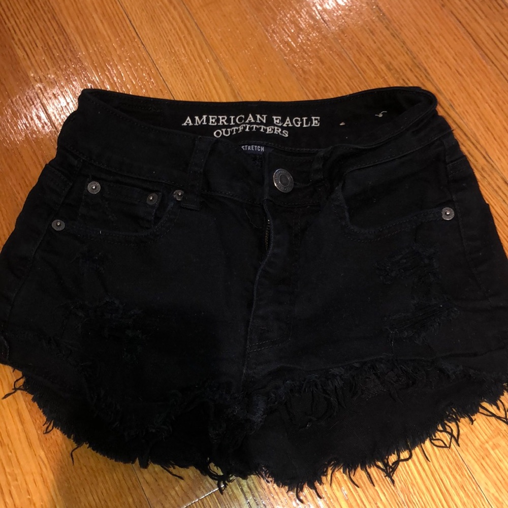 Black shorts